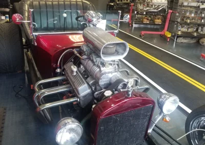 T Bucket in the shop