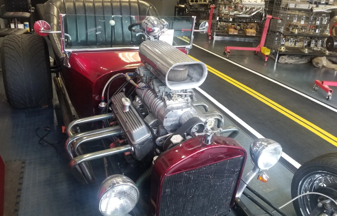 T Bucket in the shop