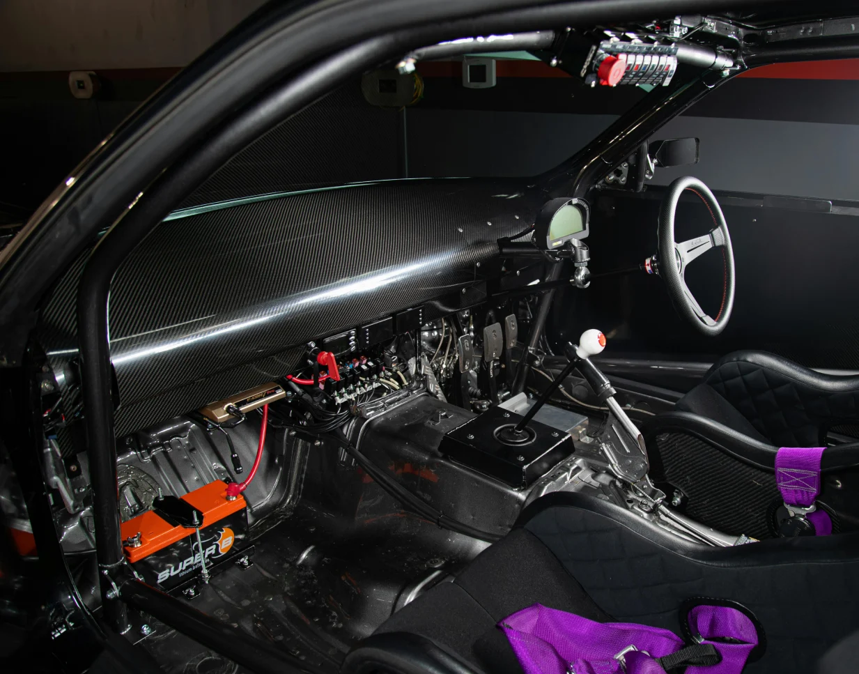 dashboard roll cage