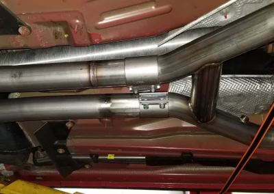 stainless exhaust H pipe