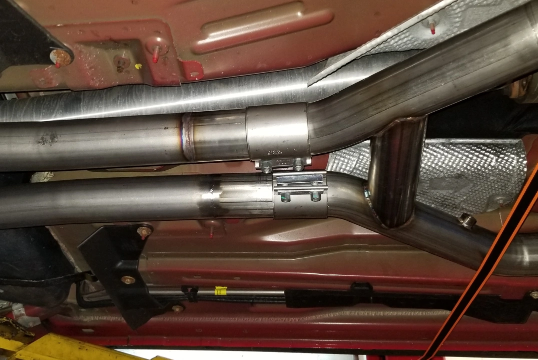 stainless exhaust H pipe